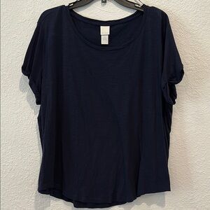 Women’s Basic Tee (Navy)